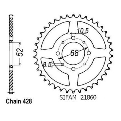 Rozeta pro Suzuki 21860CZ35